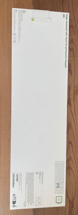 magic keyboard with touch id and numeric keypad