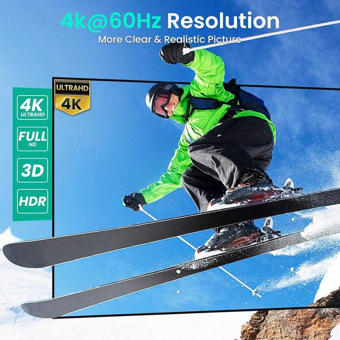 Комутатор HDMI 4K, Разветвитель HDMI, HDMI сплиттер