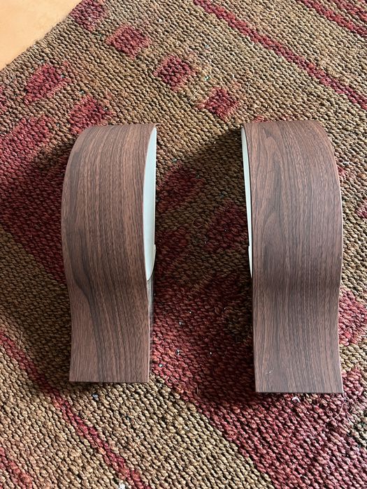 Candeeiros de parede castanho