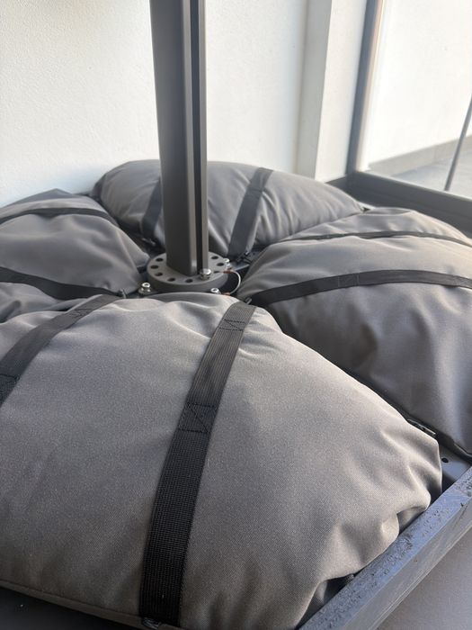 Base em saco de guarda sol - cada ate 35kg - 4uni