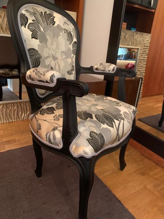 Cadeirão bergère vintage