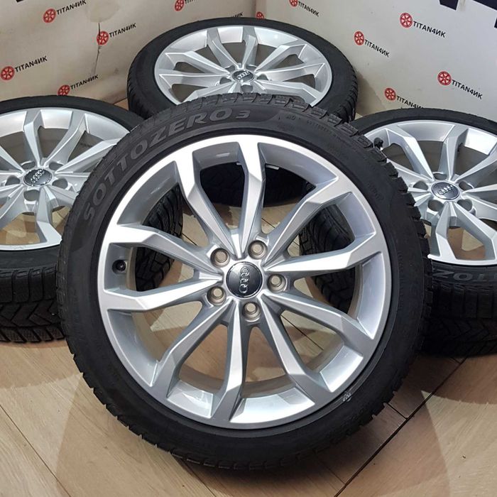 Диски Audi R18 5x112 Q5 Q3 A4 A6 SQ2 VW Tiguan Passat Alltrack B8 CC ID.4 Arteon T-Roc ID.5 Skoda Enyaq Superb Seat Ateca Cupra Formentor