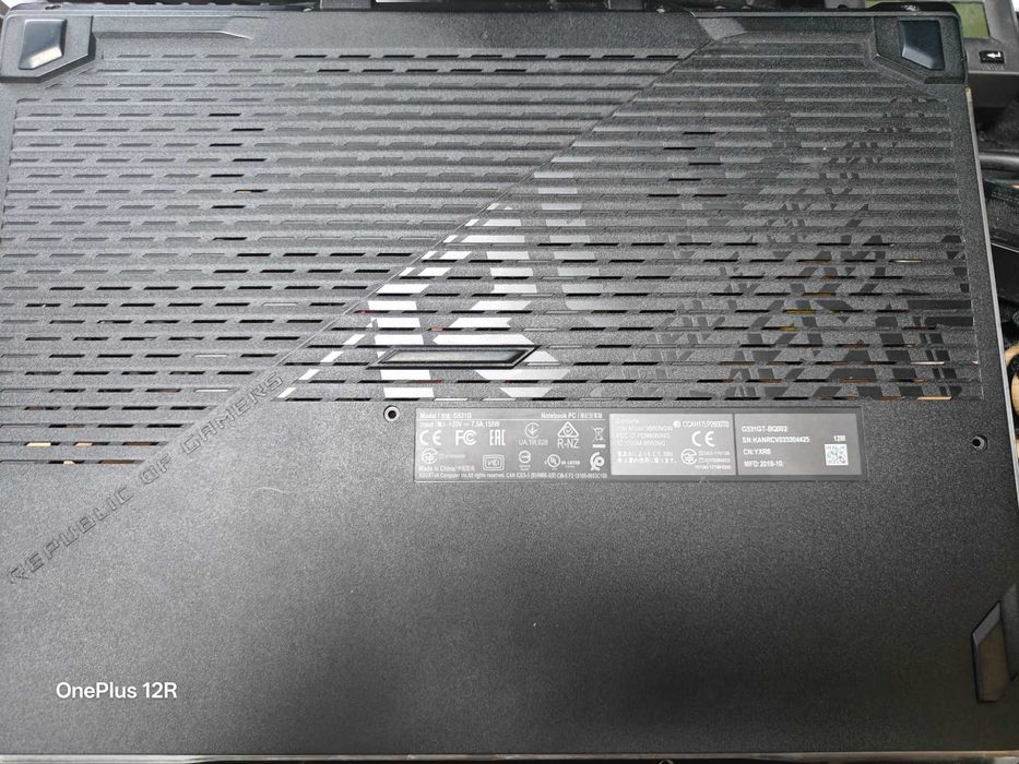 Продам ігровий ноутбук ASUS ROG Strix G531GT під відновлення/донор