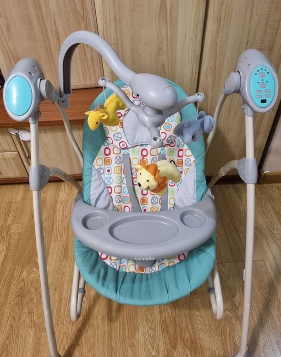 Шезлонг-гойдалка 3в1 CARRELLO Nanny (CRL-0005