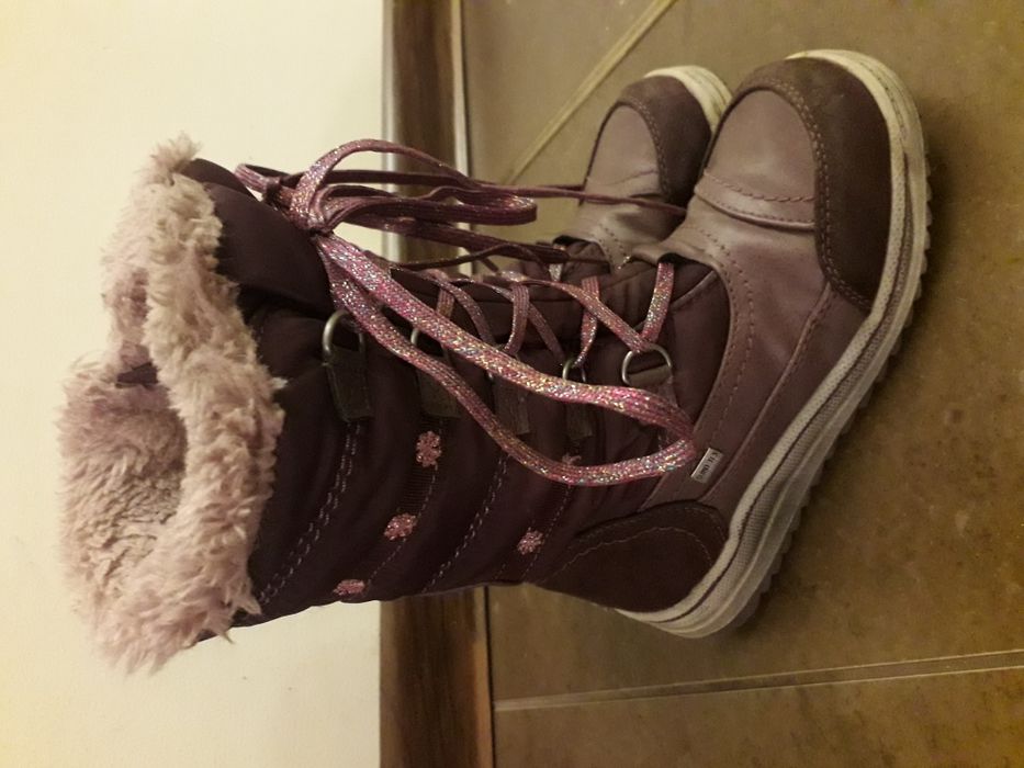 Kozaczki Kozaki zimowe dziewczynka