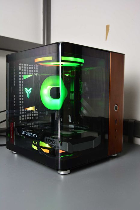 AM5 Ryzen 7 ddr5 32gb Komputer sff itx RTX 4060 Asus Win11