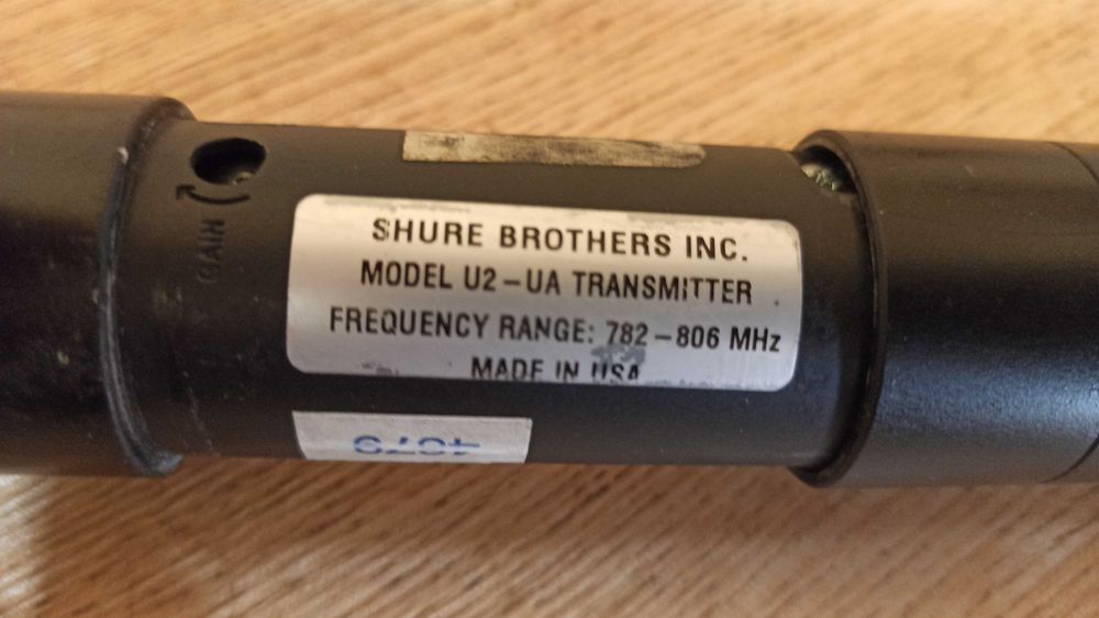 Радиосистема Audix Rad 360 782-806 + Shure U2-AU SM58