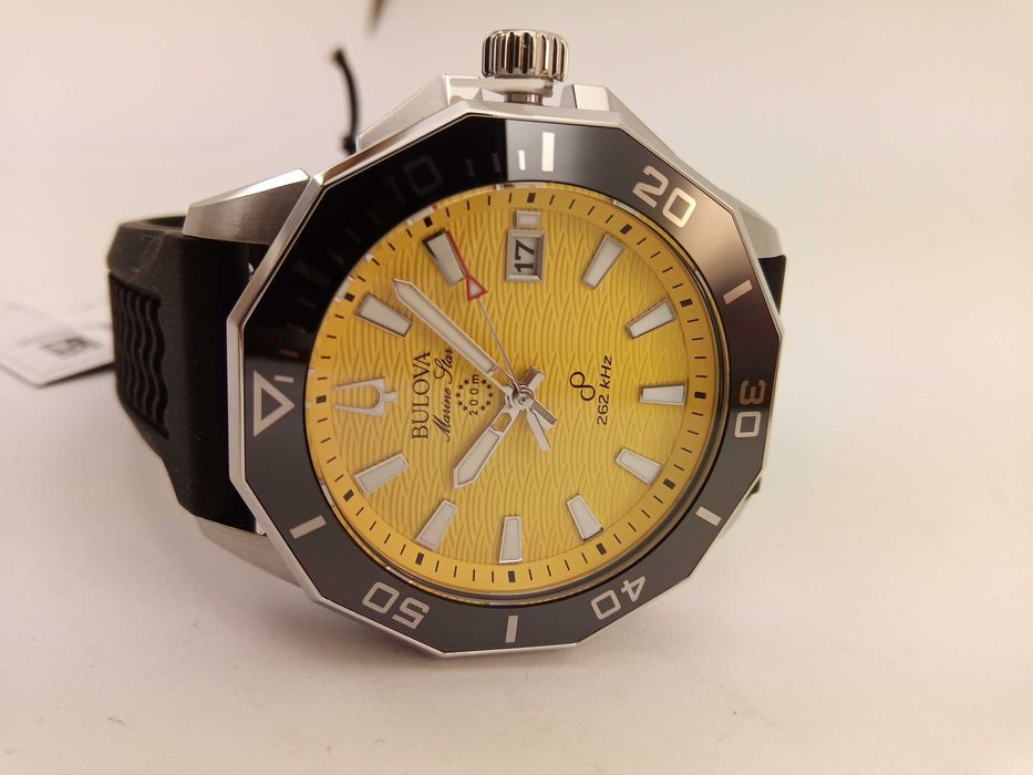 Bulova Precisionist Marine Star 96B431 точность колебаний 262 кГц, сапфир