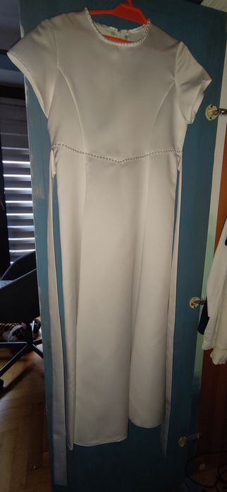 Alba , buty , wianek. Zestaw komunijny dla dziewczynki