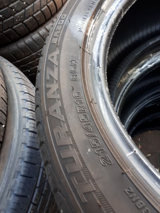 Opony Letnie Bridgestone Turanza ER300 215.45.16 Dot 2018 Ponad 7mm