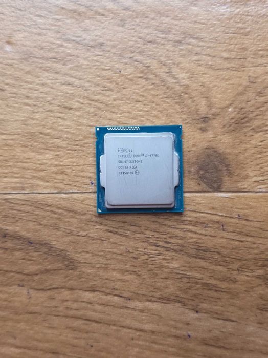 Процессор intel core i7 4770k 4 ядра 8 потоков 3.9 Ггц частота идеал гарантия сокет 1150 4-е поколение интел
