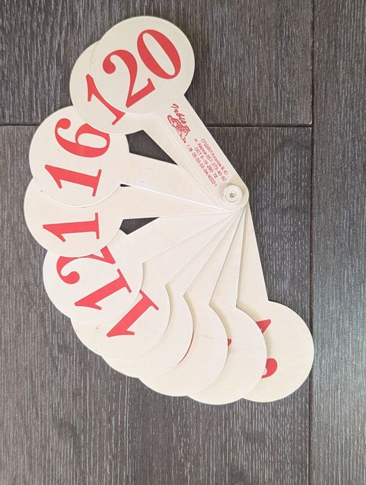 Навчальний набір: зошит «Лісова школа» (НОВИЙ) + віяло цифр