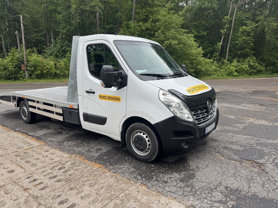 Renault master 170km  klima pomoc drogowa autolaweta nowy najazd