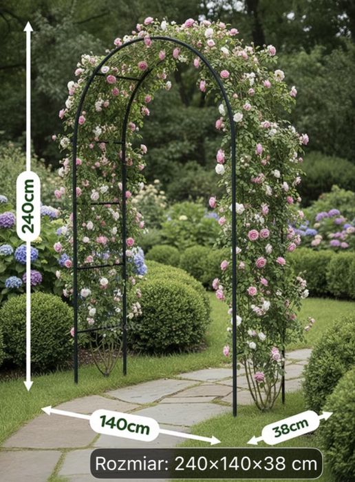 pergola ogrodowa metalowa,