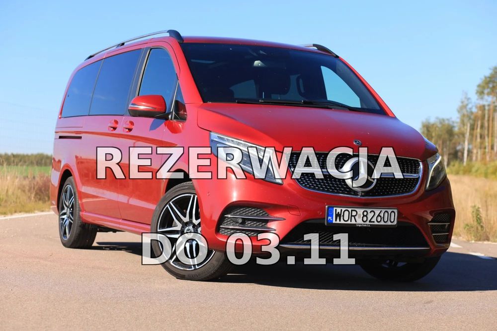 Mercedes-Benz Klasa V Mercedes V klasa  V300d Lang pełna faktura VAT 23%