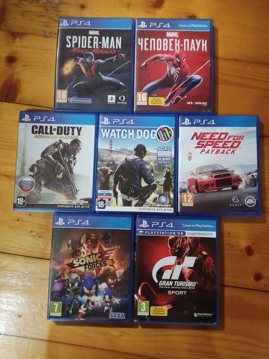 Ігри PS4 PS5 диски