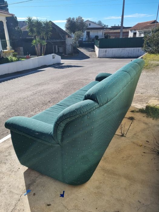 Sofá Grande verde