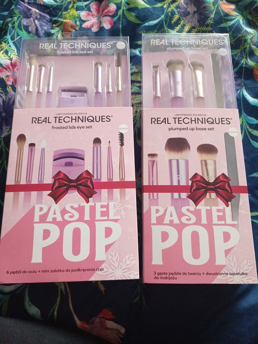 Pędzle real techniques zestaw komplet