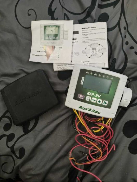 Programador para eletroválvula Rain Bird WPX4/ESP 9V