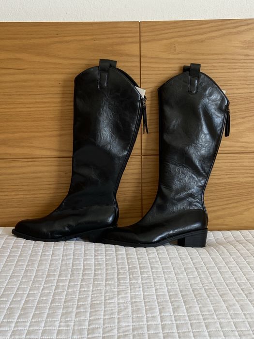 Botas cano alto senhora