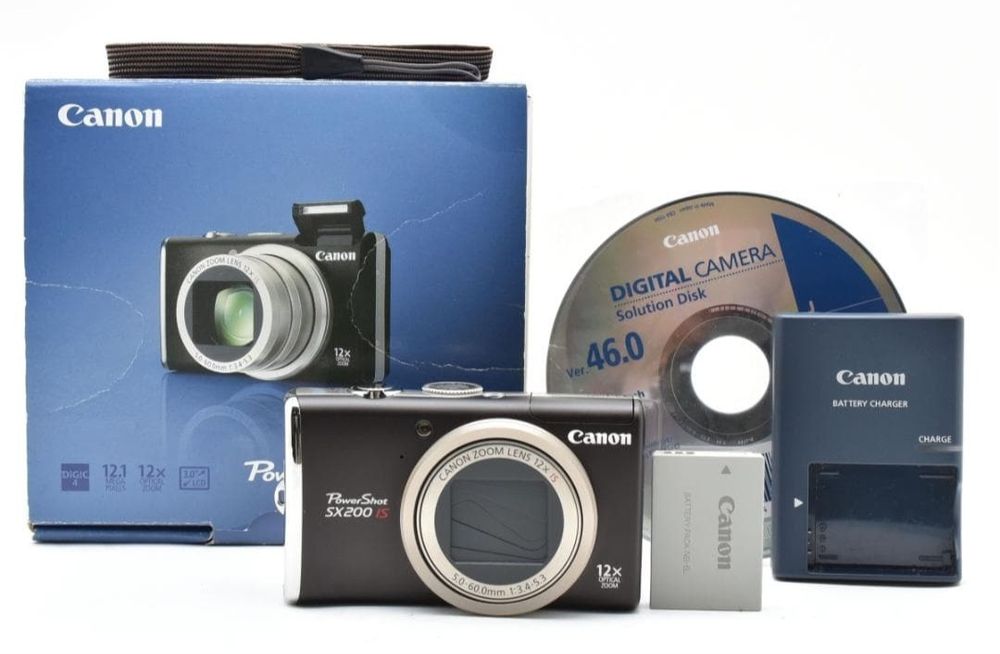 canon powershot sx200 is - купити цифрові фотокамери - Ціна на OLX.ua