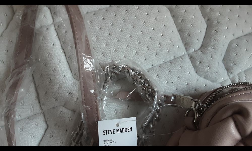 Steve madden  torebka pudrowa