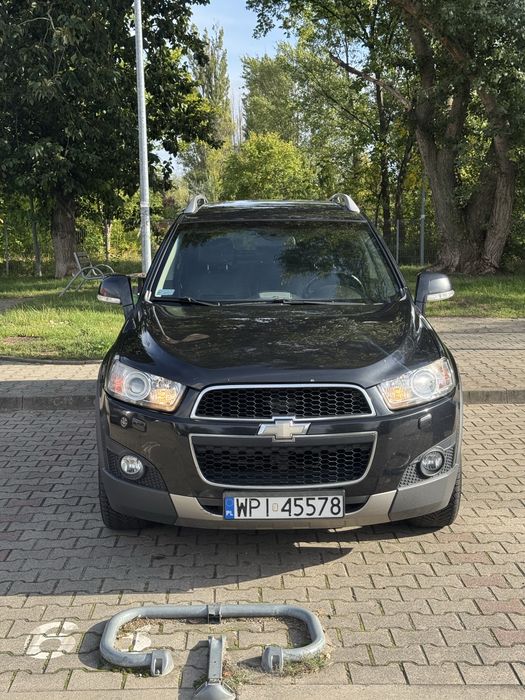 Chevrolet Captiva, 7os.,2.4 LPG 2011r. Automat/4x4/tempomat/klima/alu/hak/Android/7-osobowy/Bez Wypadkowy
