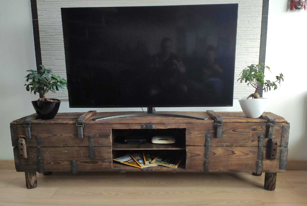 Szafka RTV  Komoda Retro Vintage Loft