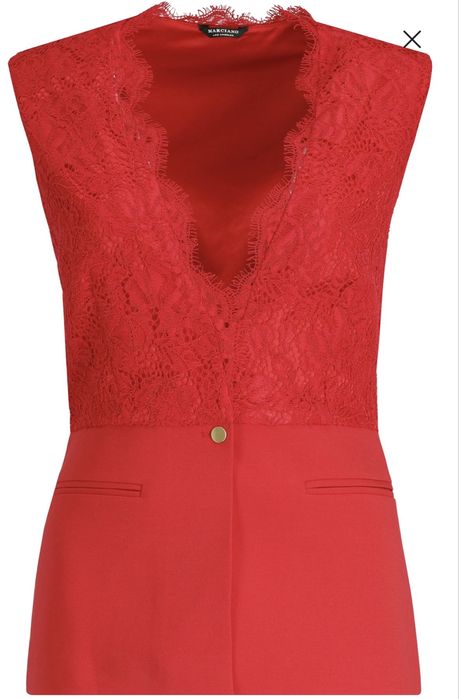 Червоний брючний костюи  Guess