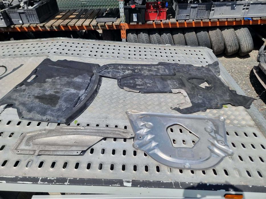 BMW e63 osłony podwozia pod silnik komplet