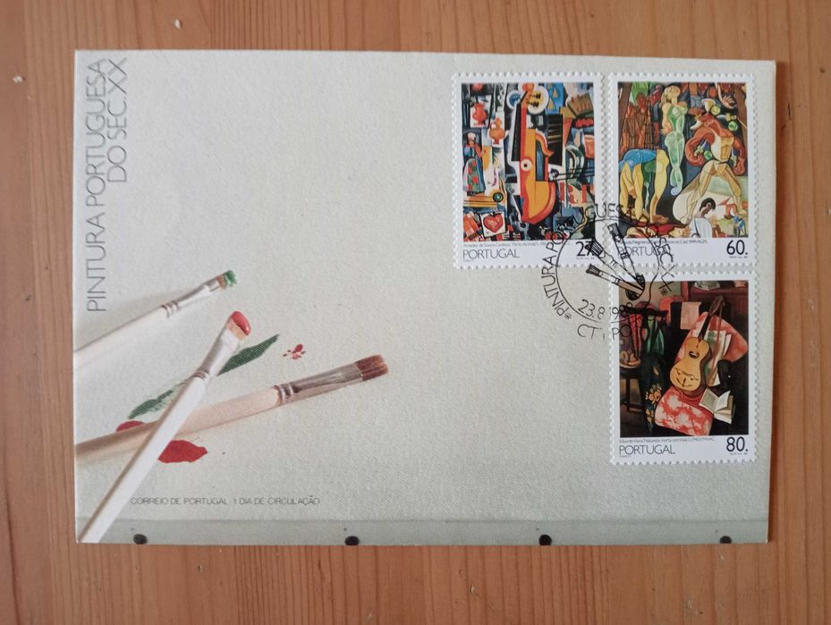 Sobrescrito 1º Dia (FDC) Vários 1986 + 1988 + 1991 CTT Portugal