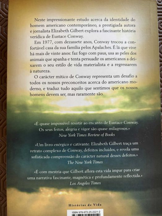 O Último Homem Americano, de Elizabeth Gilbert