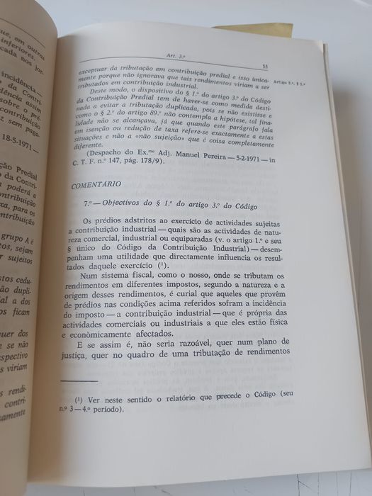 Contribuição predial e imposto sobre a indústria agrícola