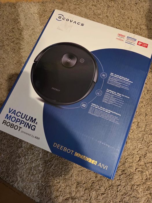 Миючий Робот-пилосос з камерою  ECOVACS Deebot OZMO T8 AIVI