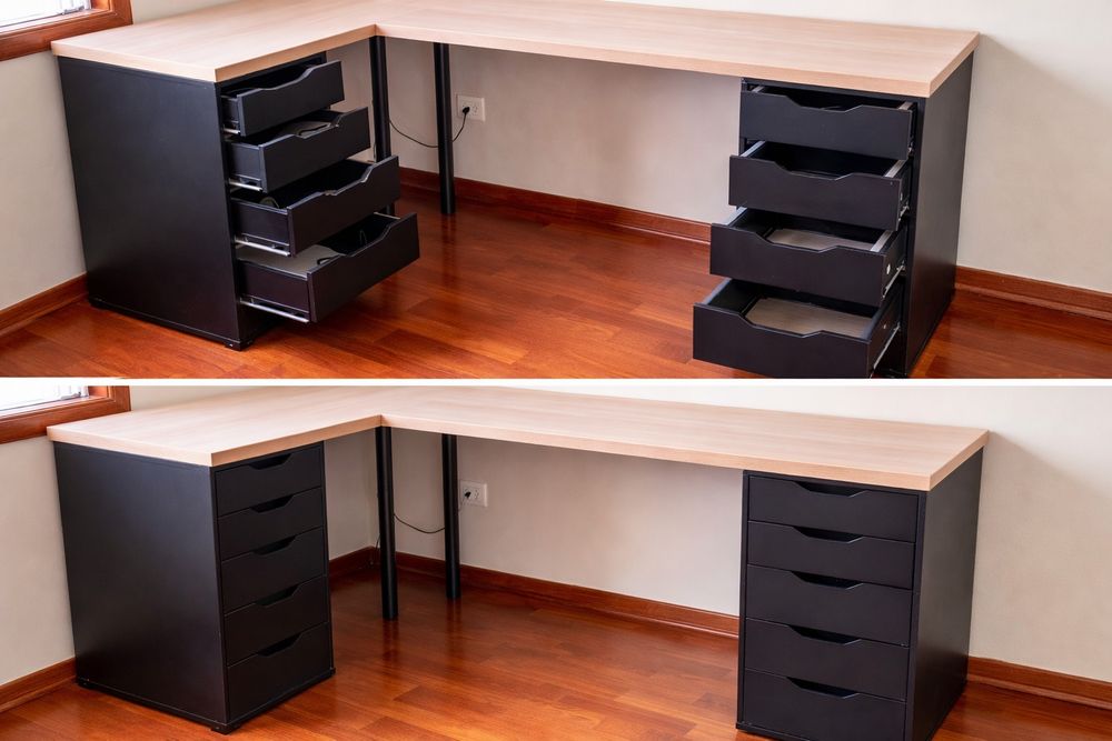 Secretaria em L C/ 2 Módulos