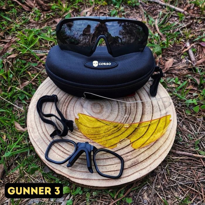 Oculos CORSO REVENGE GUMMER 3 c/3 lentes