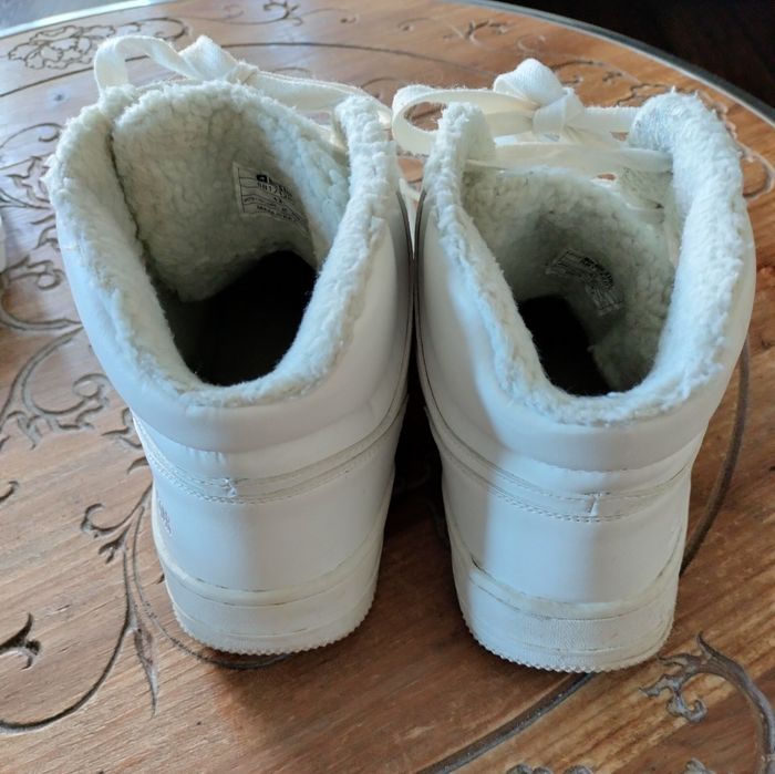 Trampki męskie ocieplane białe Big Star BB174205 - biały