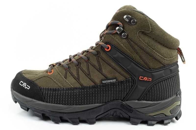 CMP Rigel trekkingowe skóra trwałe wodoodporne za kostkę r. 41-47