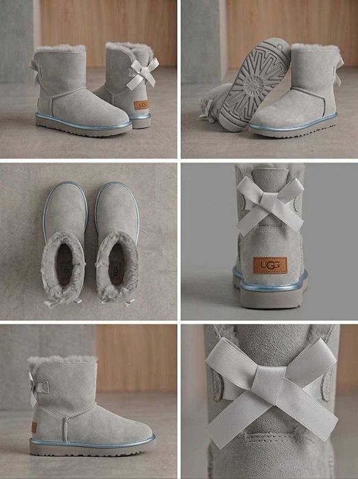 UGG Mini Bailey Bow II Grey