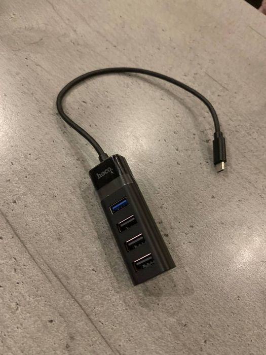Конвертер,хаб Hoco HB25 Type-c to USB 3.0