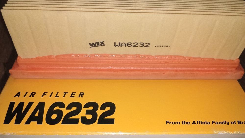 Фільтр повітряний на Ford  WA6232