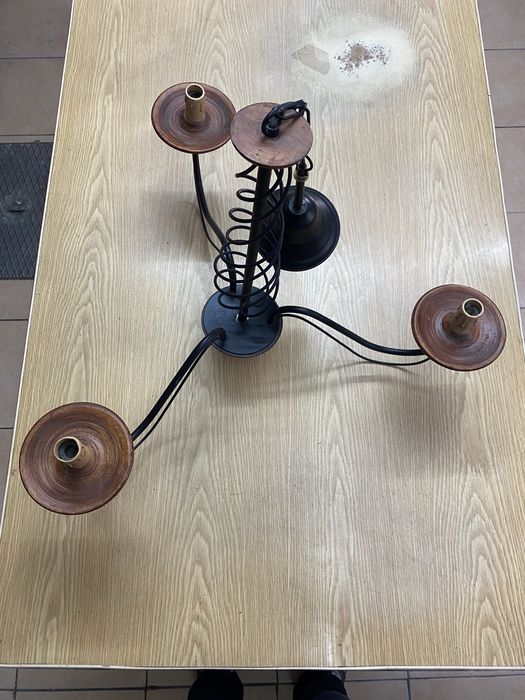 3 Candeeiros Artesanais Feitos à Mão