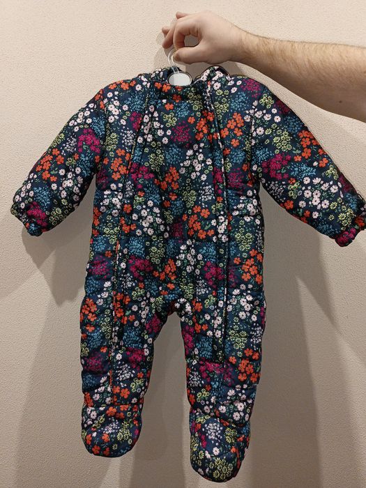 Детский зимний комбинезон 6-9 месяцев