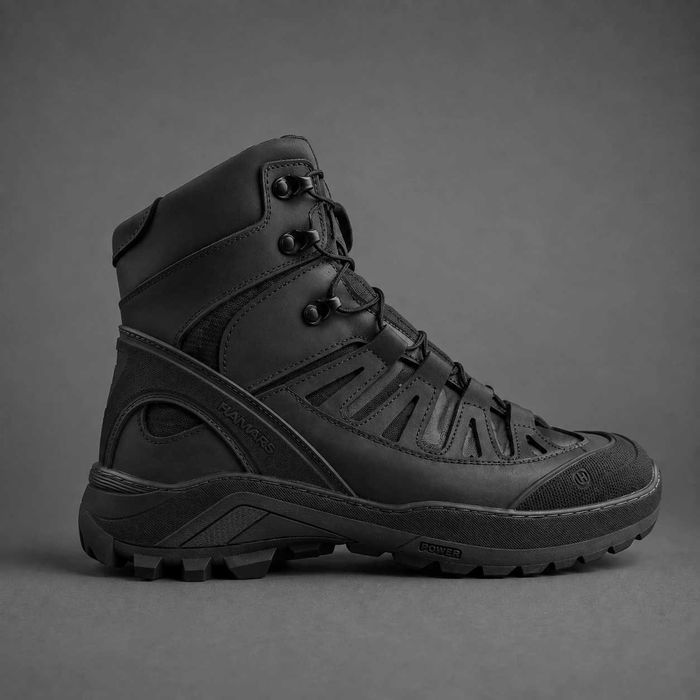 Берці тактичні черевики шкіряні Gore-Tex / хутро осінь-зима 40–46