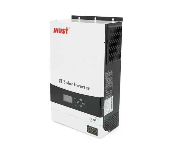 КОМПЛЕКТ: Інвертор MUST EXP 6 кВт, 48В + АКБ LiFePO4 10,24 кВт·год