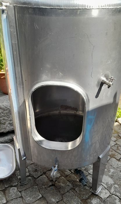 Cuba inox 500 litros