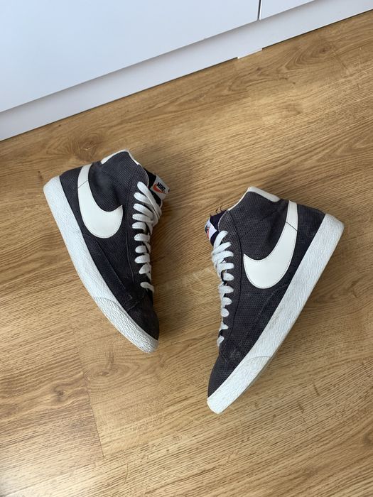 Кроссовки NIKE BLAZER MID PRM VNTG SUEDE (538282-501) р.45