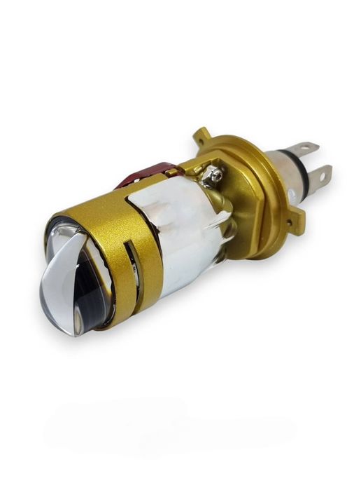 Мини линзы міні лінз H4 3570 led 12-24V 6000K 14000Lm 110W. Комплект