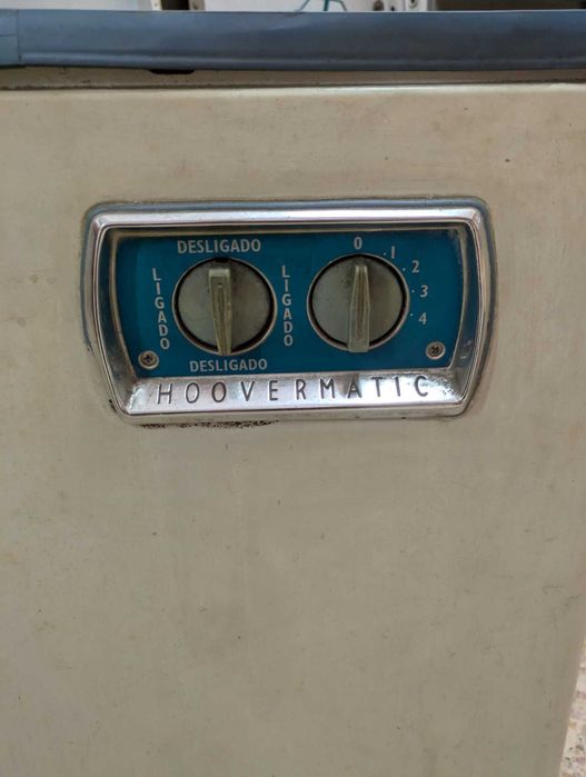 Máquina Lavar Roupa Clássica Hoovermatic anos 60 (Retro)