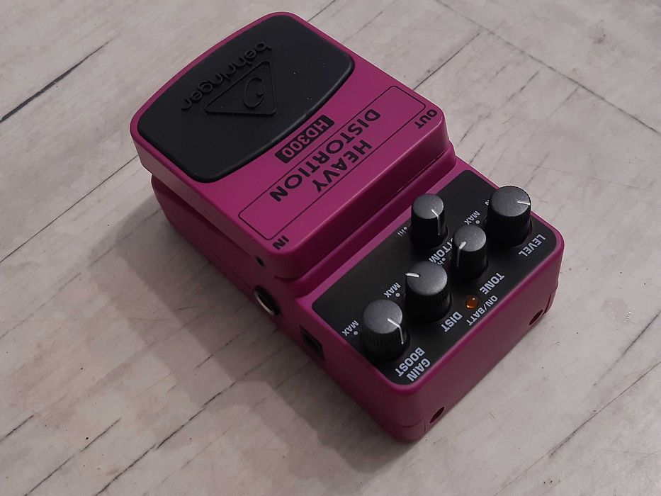 Efekt Gitarowy Behringer Heavy Distortion - wysyłka lub dodam Gratis